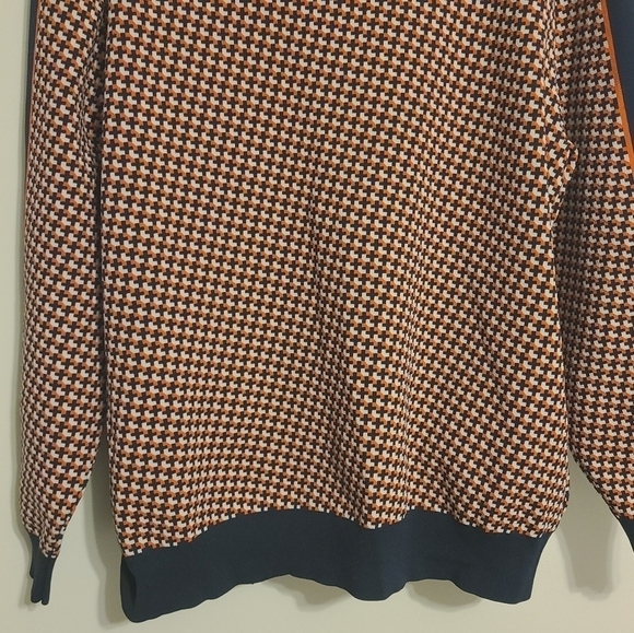 Zara | Men's Geometric or Jacquard Cardigan Sweater Jacket (Size XL) - Picture 13 of 15